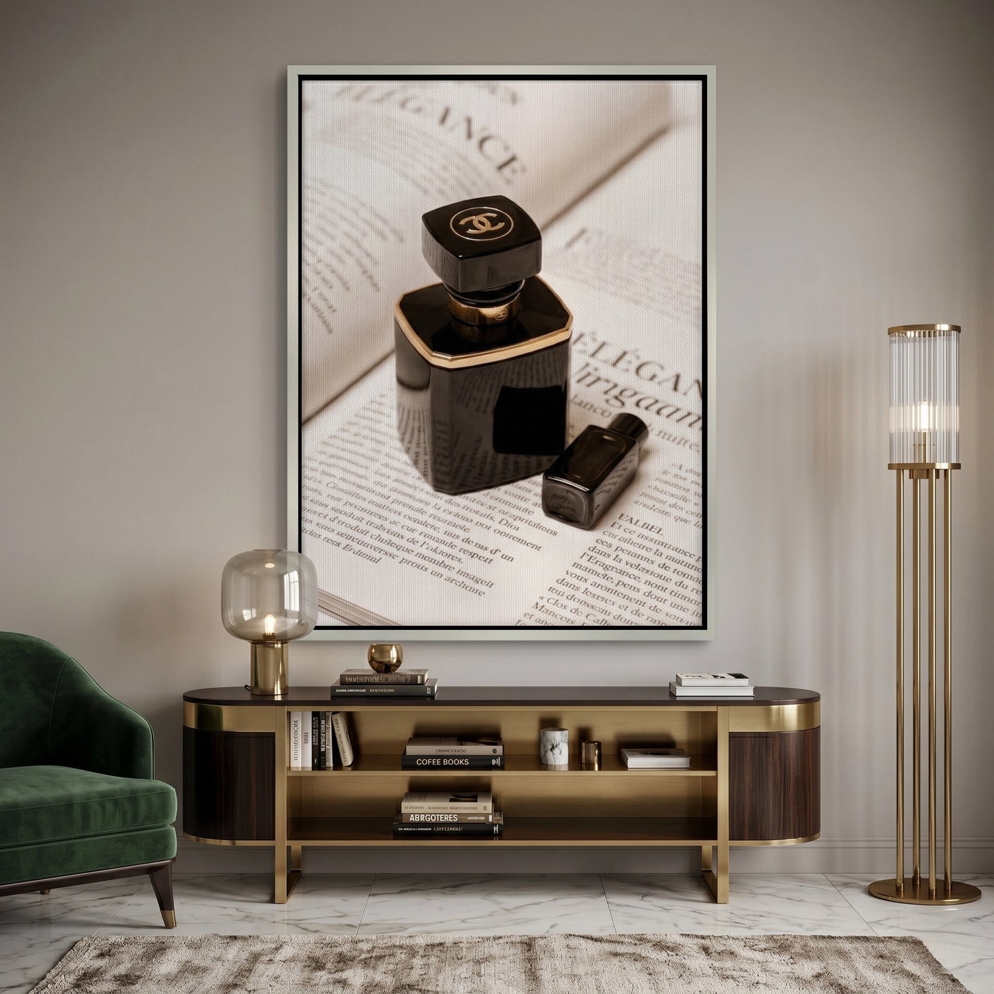 2Chanel Perfume - Canvas