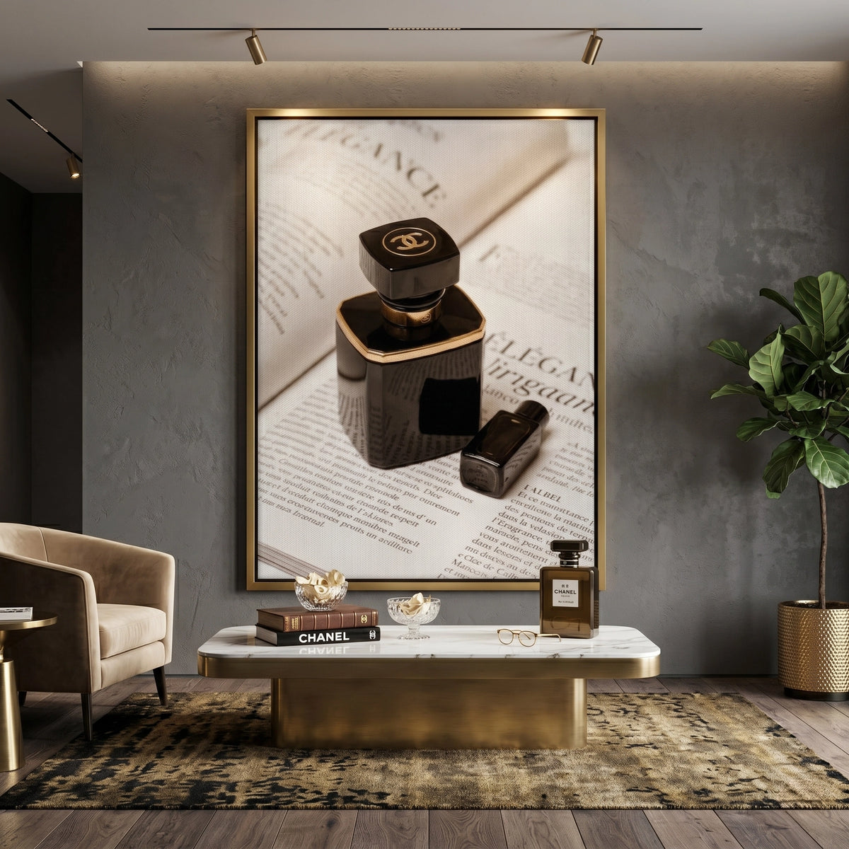Chanel Perfume - Canvas