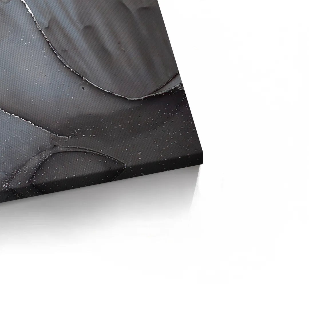 Charcoal Fluid Set of 2 - Canvas - Jasmineart.ae