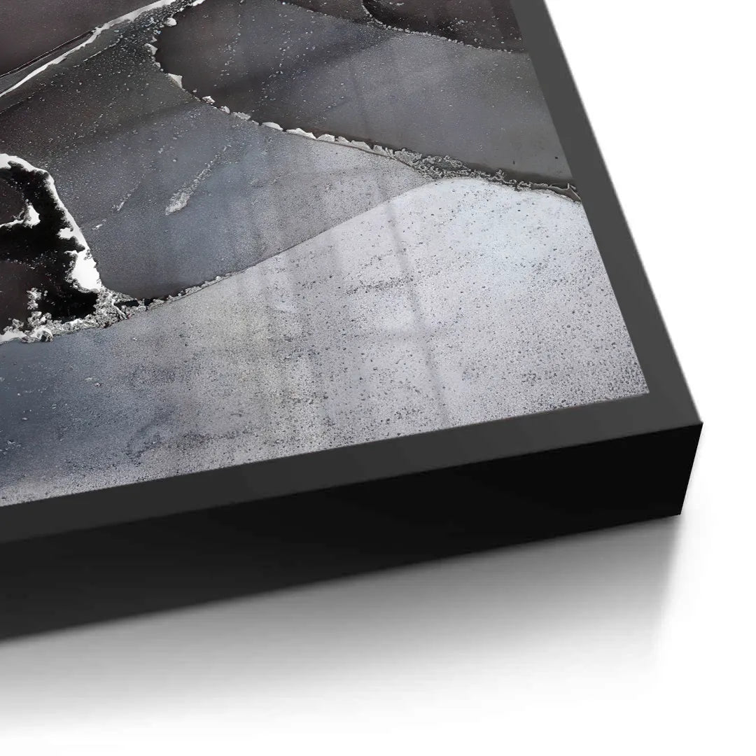 Charcoal Fluid Set of 2 - Fine Art - Jasmineart.ae