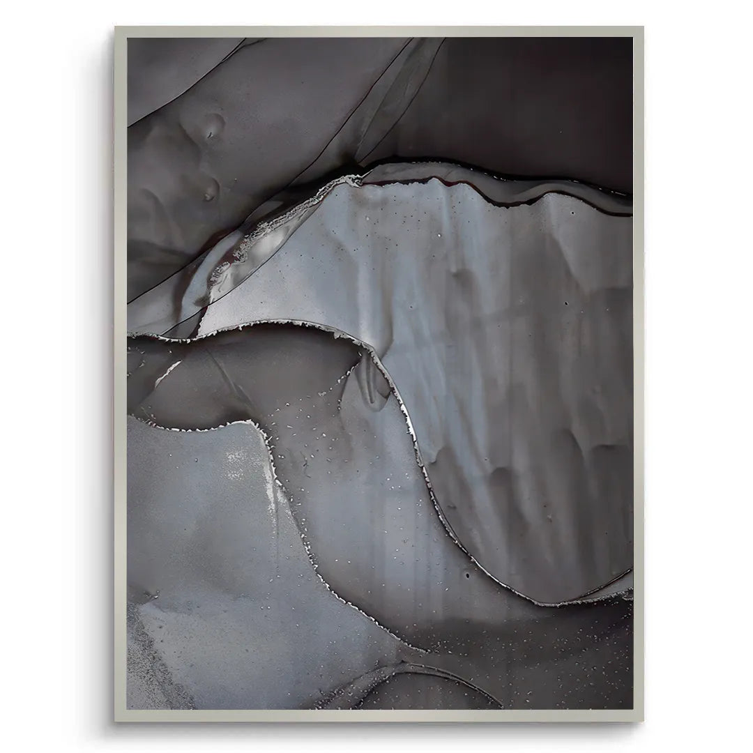 Charcoal Fluid Set of 2 - Fine Art - Jasmineart.ae