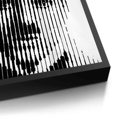 Charlie Chaplin Glitch Art - Fine Art
