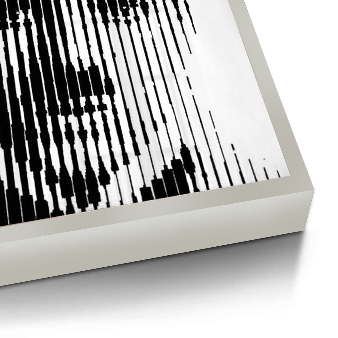 2Charlie Chaplin Glitch Art - Fine Art