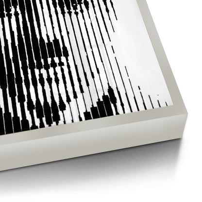 Charlie Chaplin Glitch Art - Fine Art