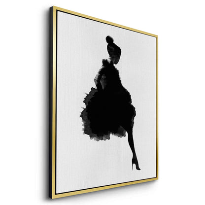 Chic Watercolor Fashion - Canvas