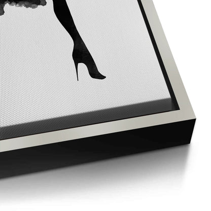 Chic Watercolor Fashion - Canvas