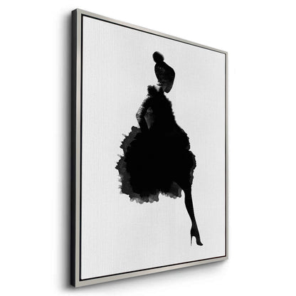 Chic Watercolor Fashion - Canvas