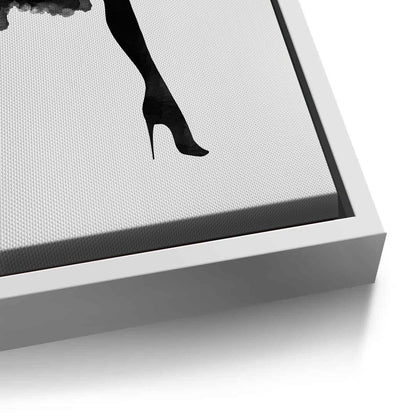 Chic Watercolor Fashion - Canvas