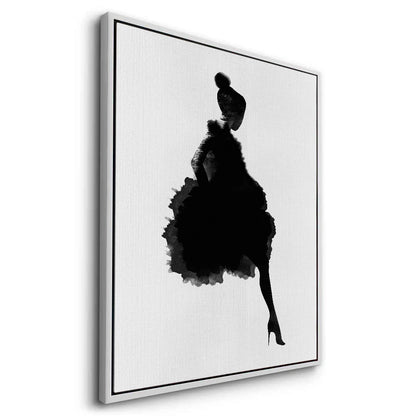 Chic Watercolor Fashion - Canvas
