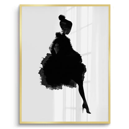 Chic Watercolor Fashion - Fine Art