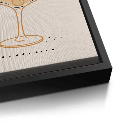 Chic et Décontracté French Cocktail - Canvas