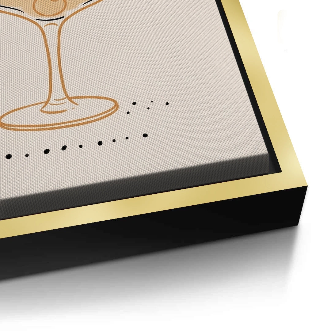 2Chic et Décontracté French Cocktail - Canvas