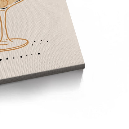 Chic et Décontracté French Cocktail - Canvas