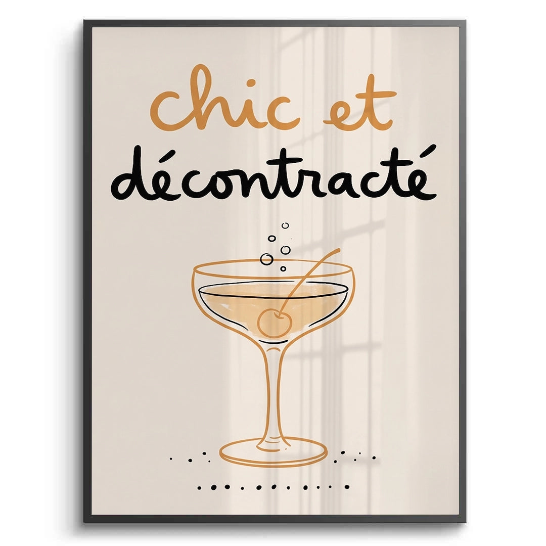 2Chic et Décontracté French Cocktail - Fine Art