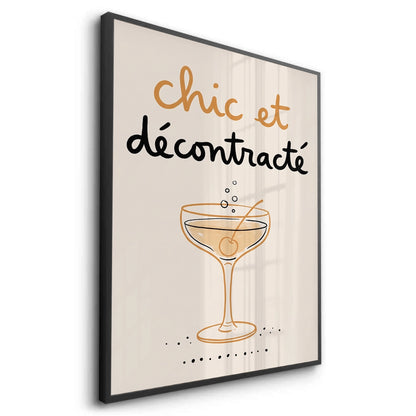 Chic et Décontracté French Cocktail - Fine Art