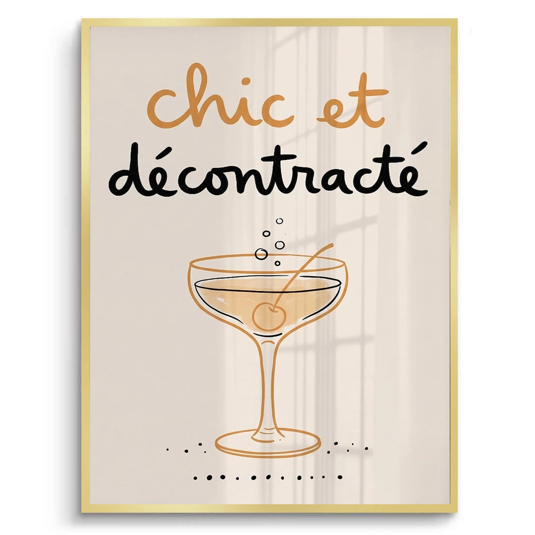 2Chic et Décontracté French Cocktail - Fine Art