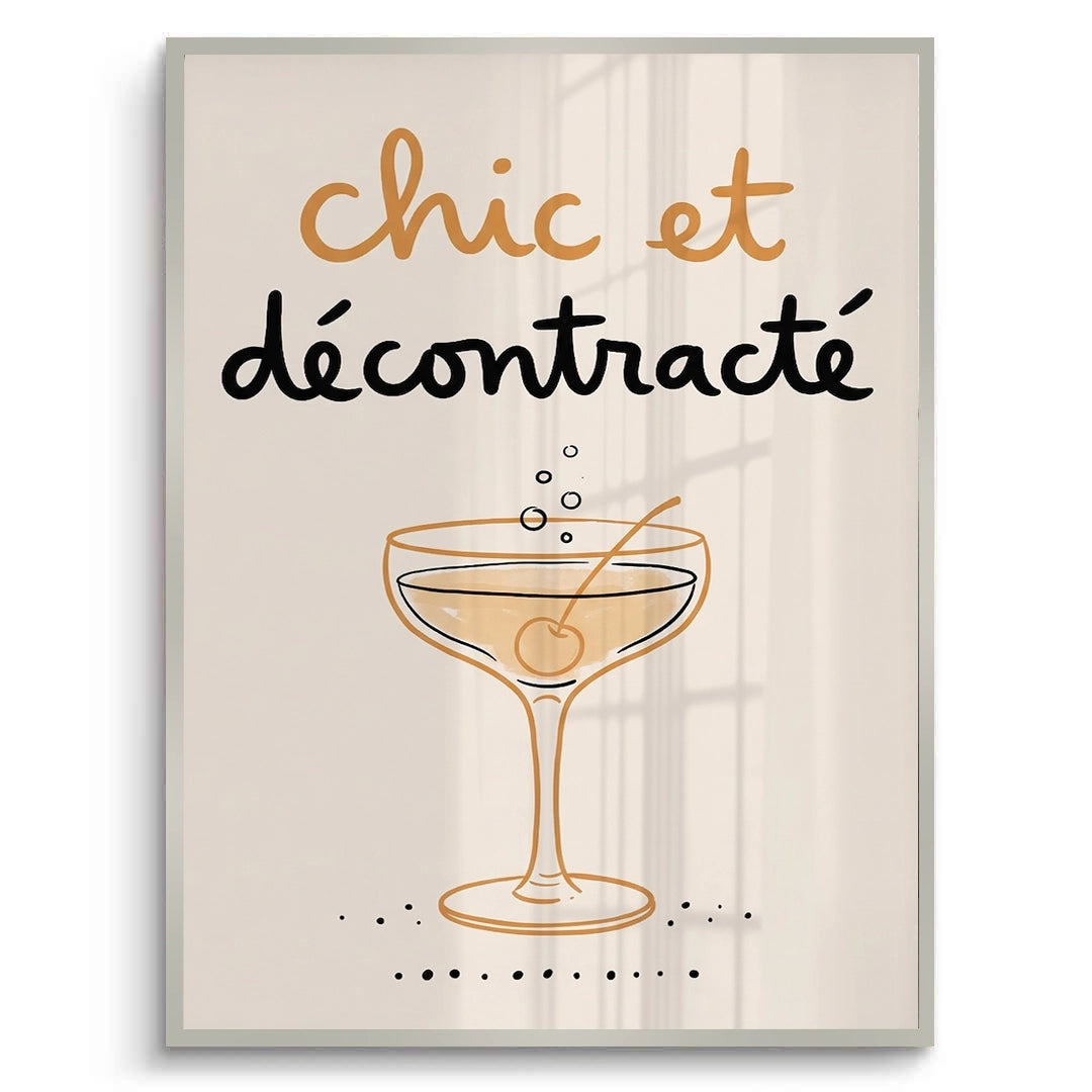 2Chic et Décontracté French Cocktail - Fine Art
