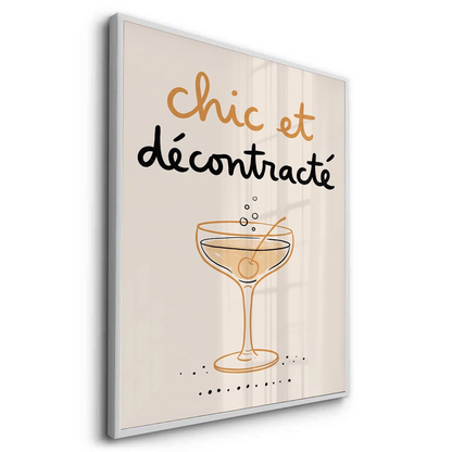 Chic et Décontracté French Cocktail - Fine Art