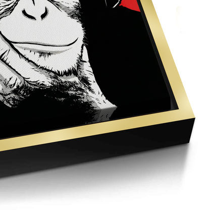 Chimpanzee  DJ - Canvas
