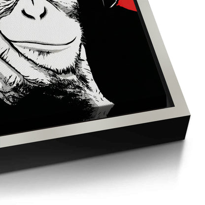 Chimpanzee  DJ - Canvas