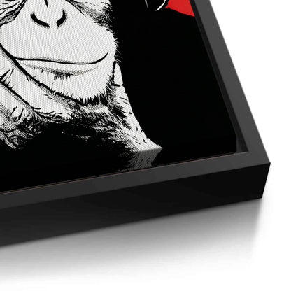 Chimpanzee  DJ - Canvas
