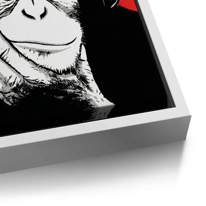 Chimpanzee  DJ - Canvas