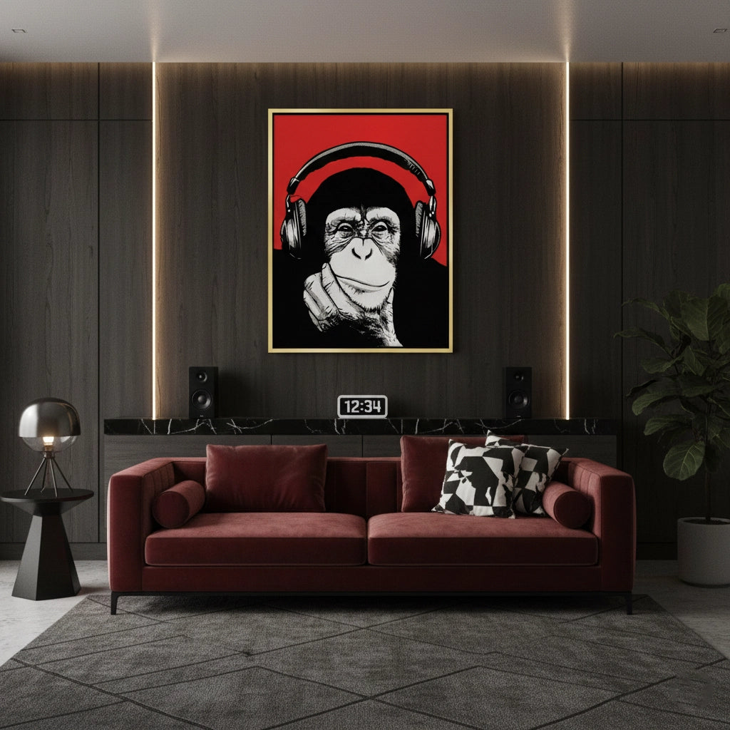 2Chimpanzee  DJ - Canvas