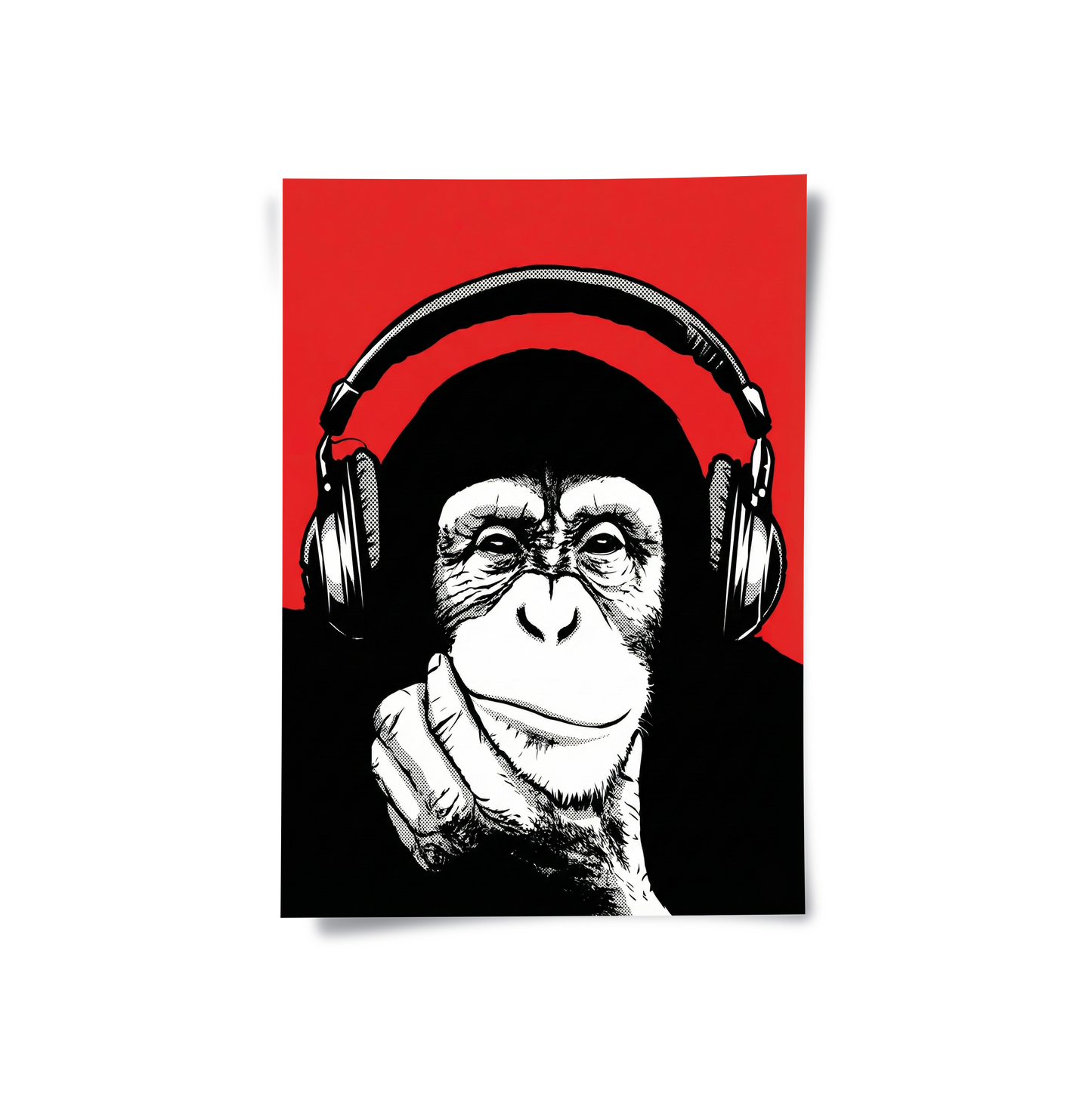 2Chimpanzee  DJ - Poster