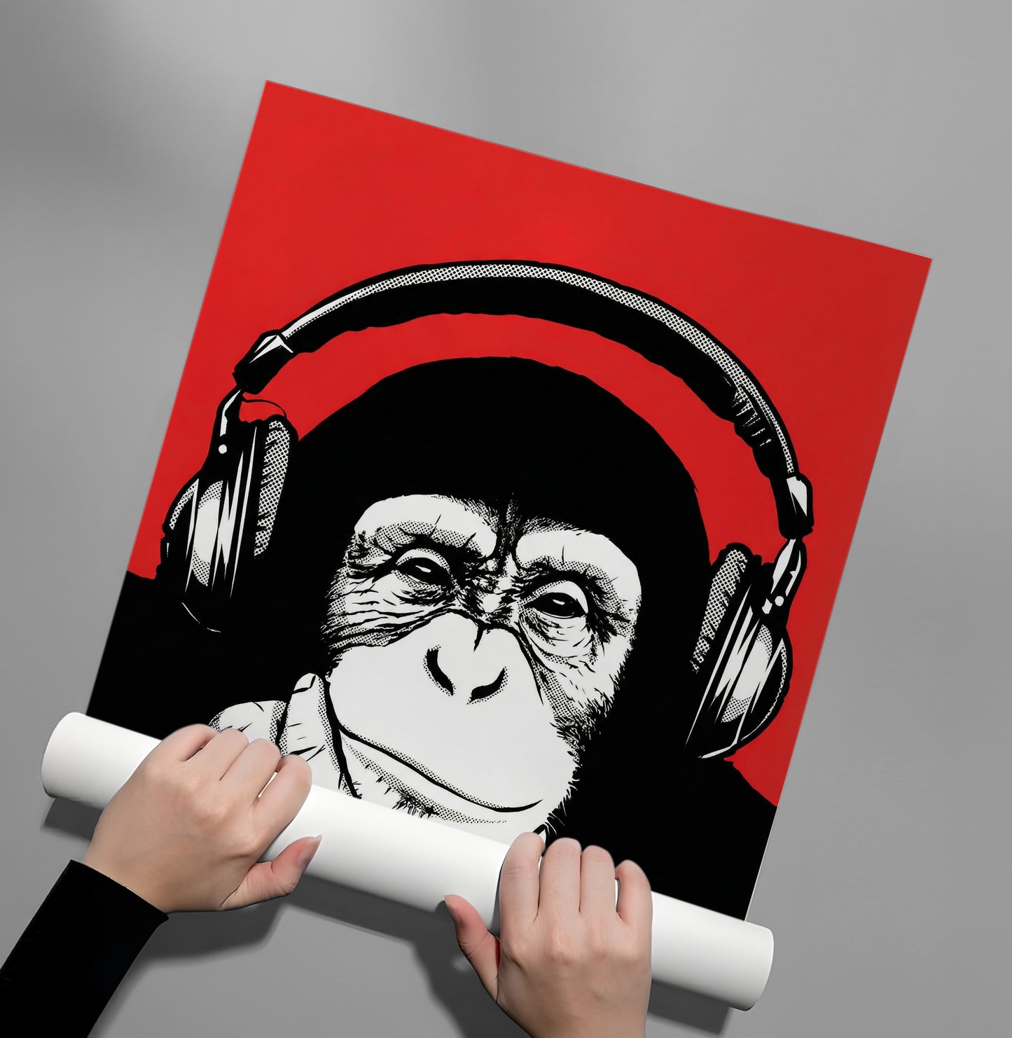 2Chimpanzee  DJ - Poster