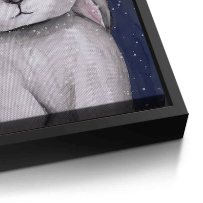 Christmas Bunny - Canvas