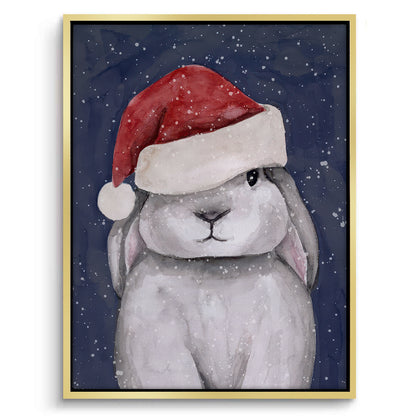 Christmas Bunny - Canvas