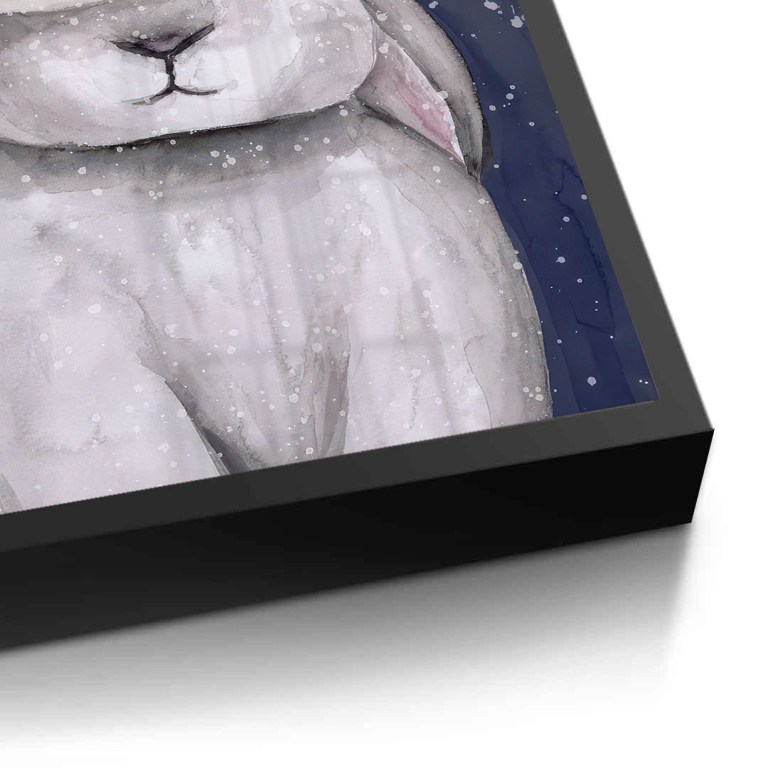 2Christmas Bunny - Fine Art