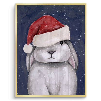Christmas Bunny - Fine Art