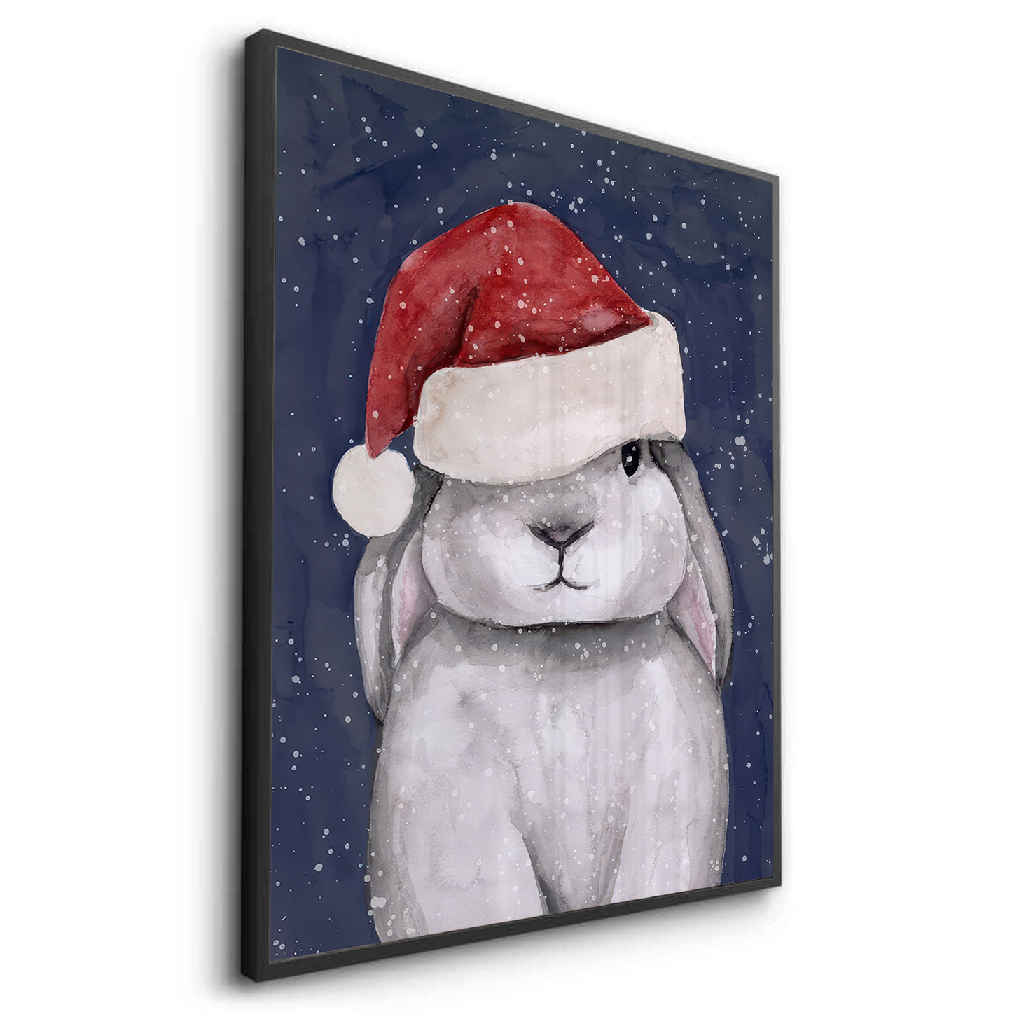 2Christmas Bunny - Fine Art