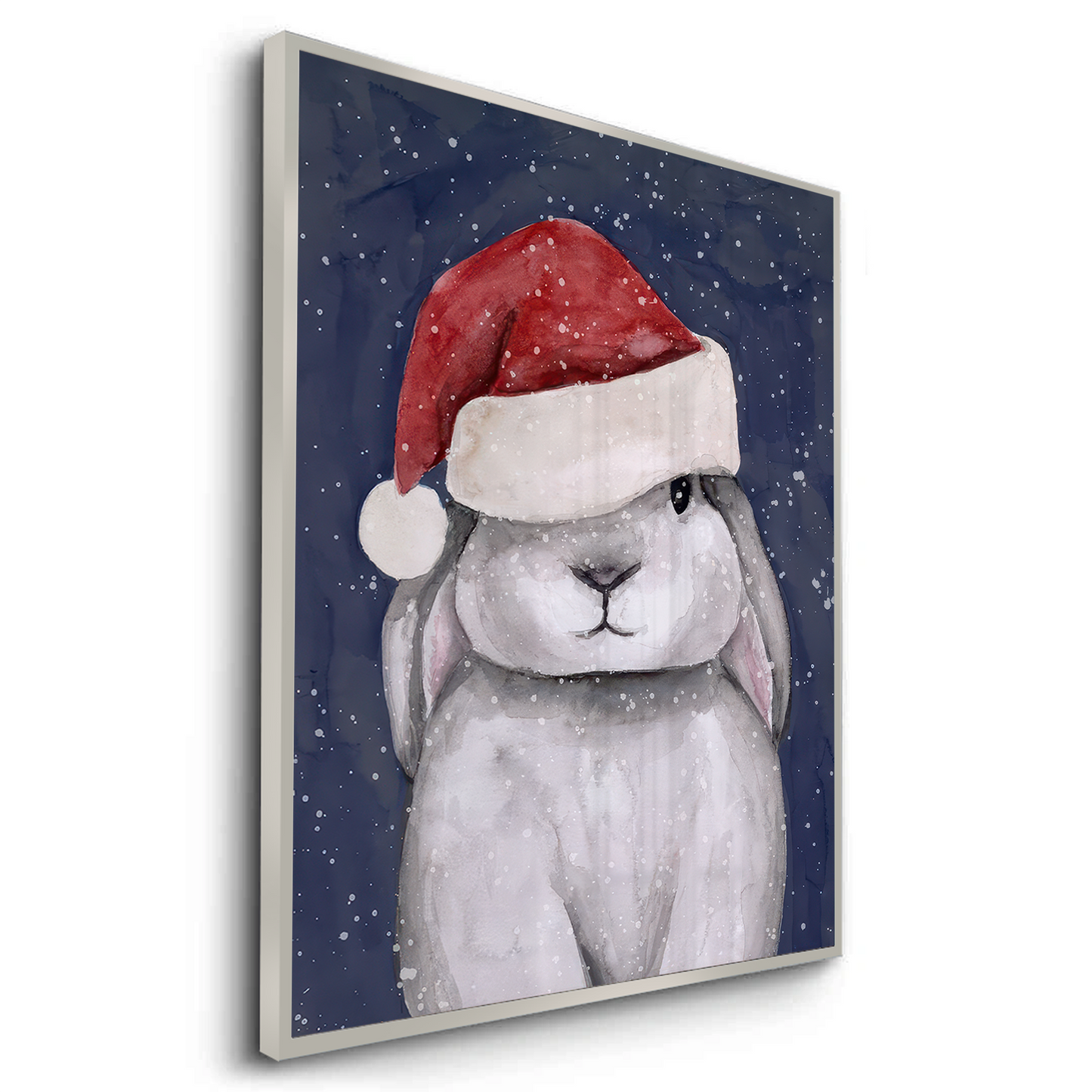 2Christmas Bunny - Fine Art