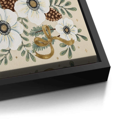 Christmas Floral - Canvas