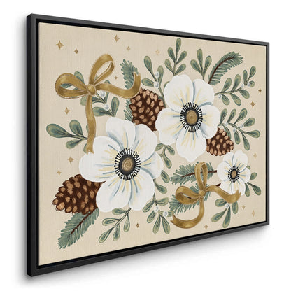 Christmas Floral - Canvas