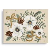 Christmas Floral - Canvas