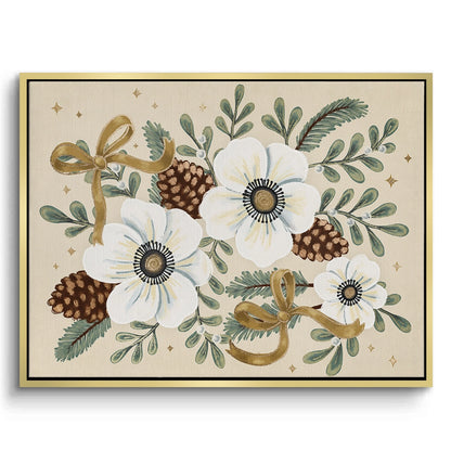Christmas Floral - Canvas