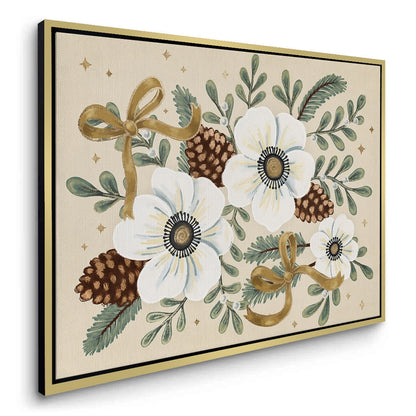 Christmas Floral - Canvas