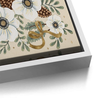 Christmas Floral - Canvas