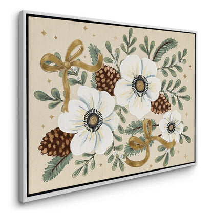Christmas Floral - Canvas