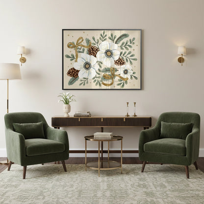 Christmas Floral - Fine Art