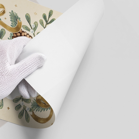 Christmas Floral - Poster