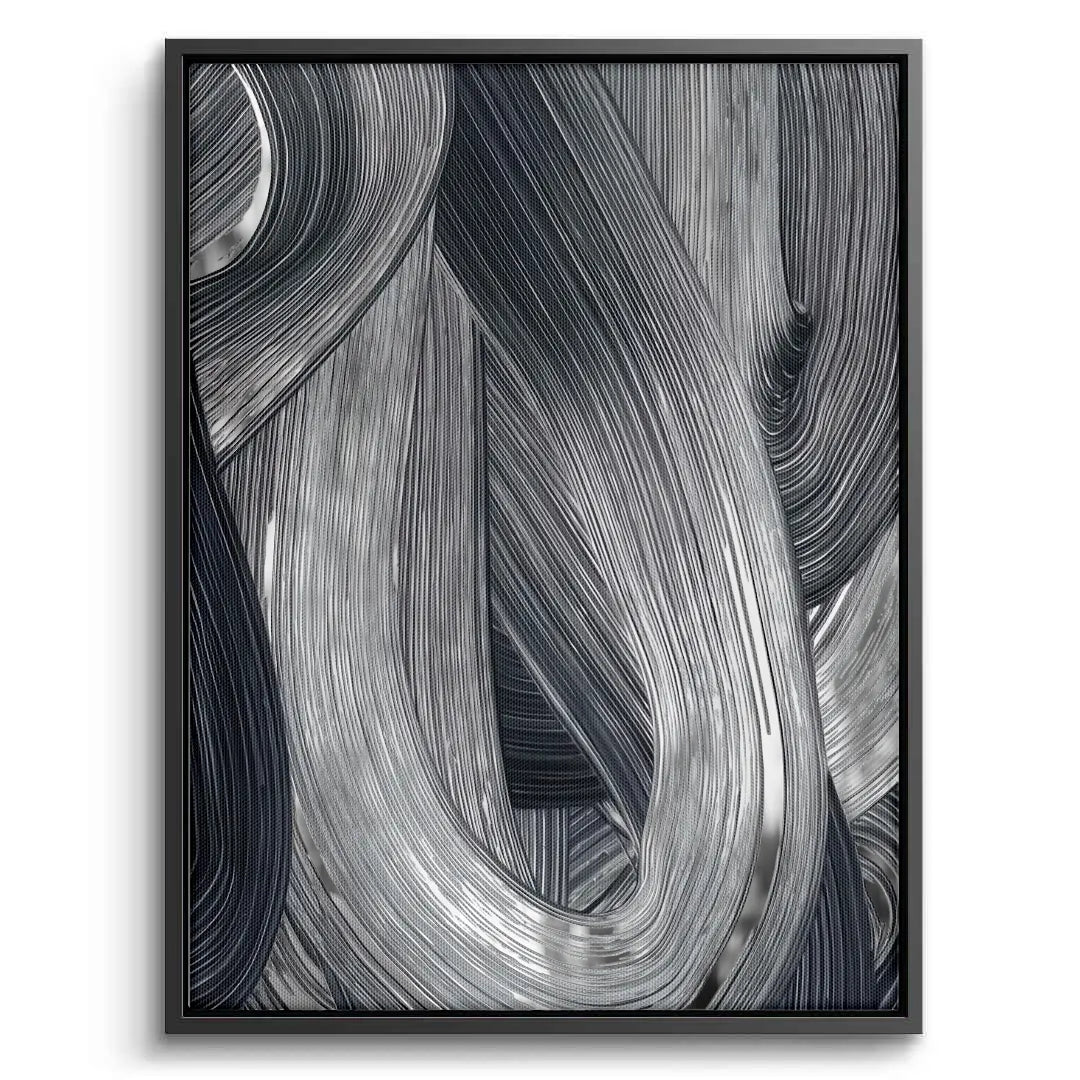 2Chrome Stroke Set of 2 - Canvas