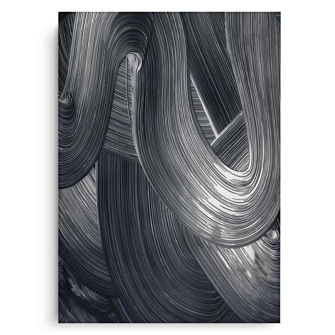 2Chrome Stroke Set of 2 - Canvas