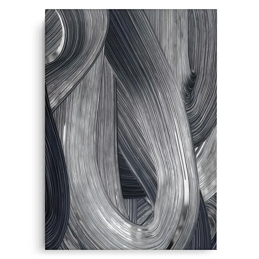 2Chrome Stroke Set of 2 - Canvas