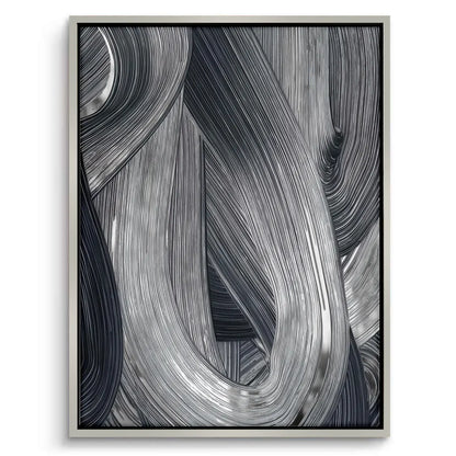 Chrome Stroke Set of 2 - Canvas