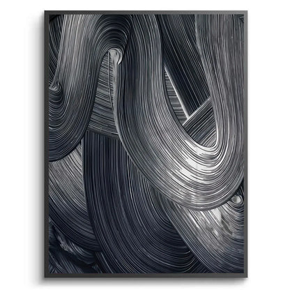 Chrome Stroke Set of 2 - Fine Art