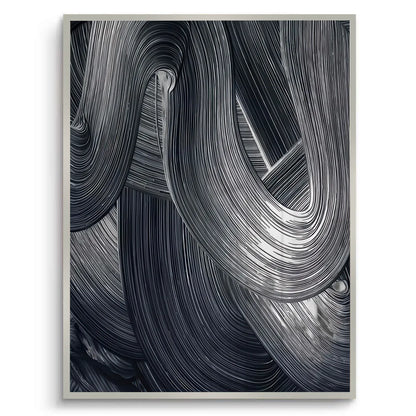 Chrome Stroke Set of 2 - Fine Art